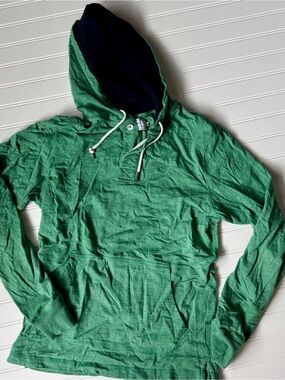 Southern Tide Green Hooded Pullover